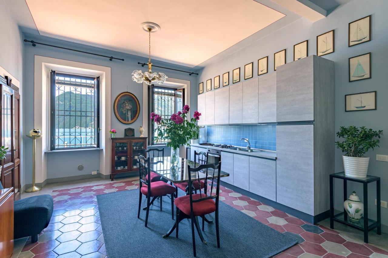 Residenza Di Prestigio In Riva Al Lago Marone Loft Bagian luar foto